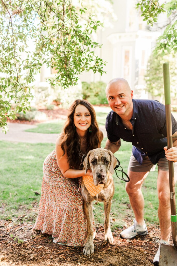 Burying the bourbon in Greensboro, NC with Brooke Grogan Photography.
