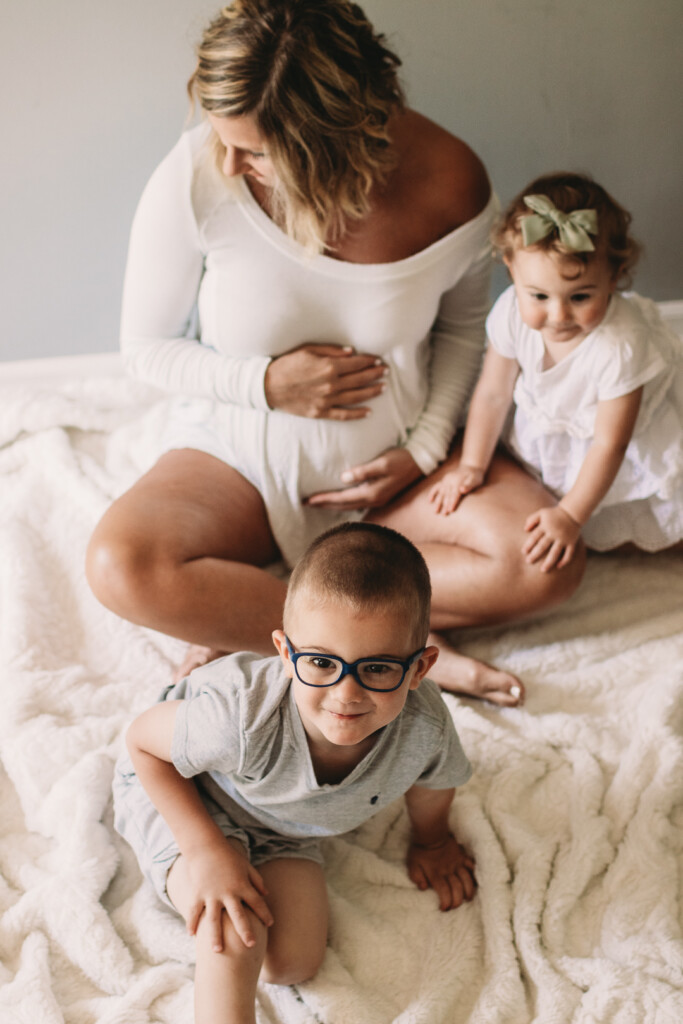 When do you have maternity photos taken? Brooke Grogan Photography.