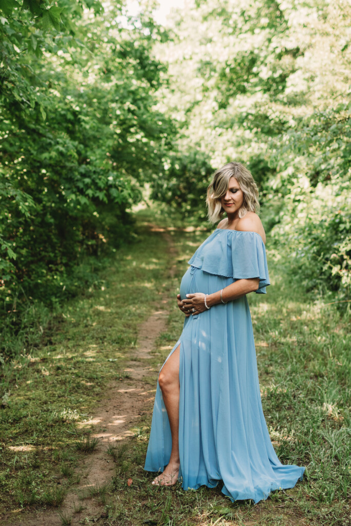 When do you have maternity photos taken? Brooke Grogan Photography.