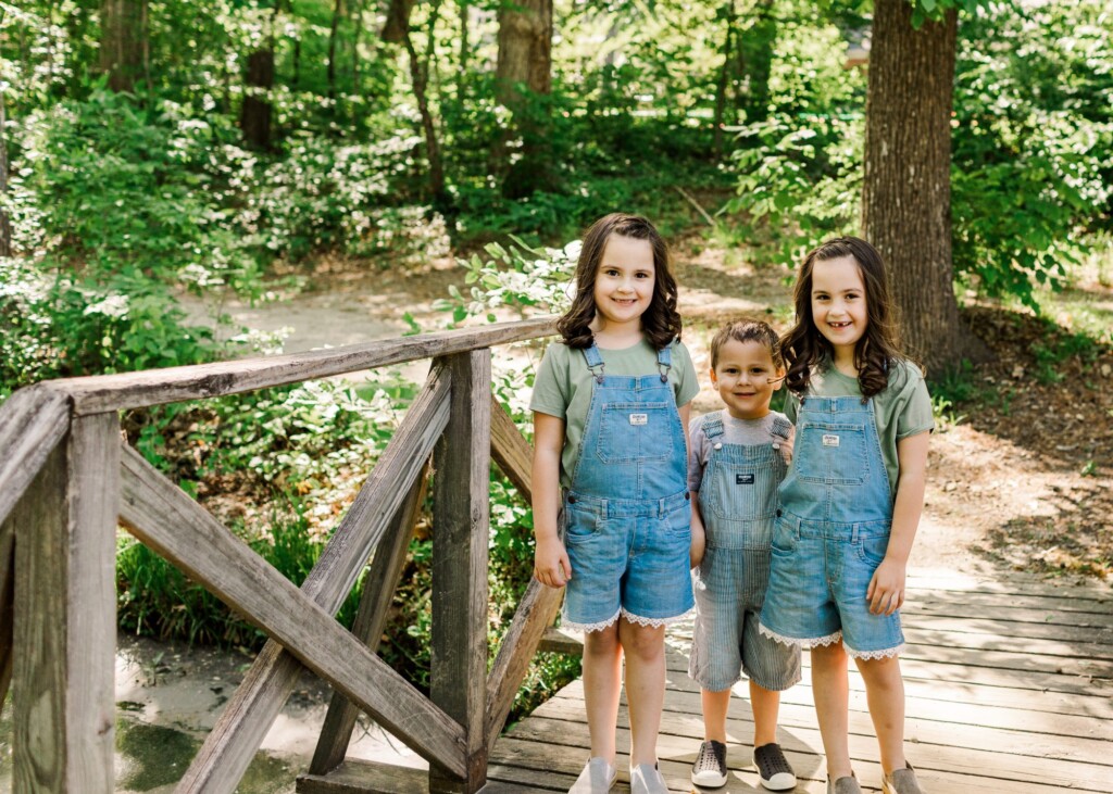 Family photos in Summerfield, NC with Brooke Grogan Photography.