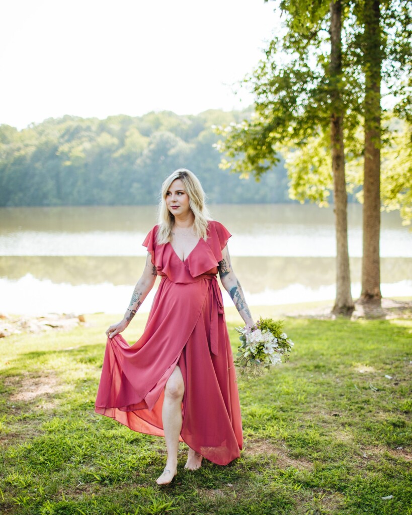 Maternity photos with Brooke Grogan Photography in North Carolina.