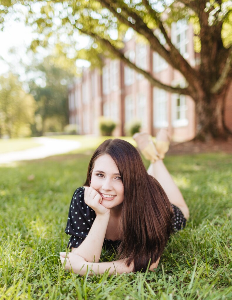 Senior pictures in Greensboro, North Carolina with Brooke Grogan Photography.