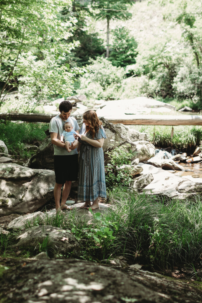 Family photos by Brooke Grogan Photography in North Carolina.
