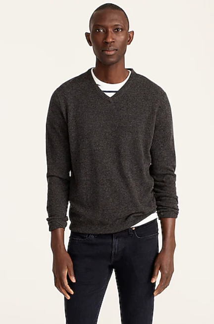 charcoal sweater for men