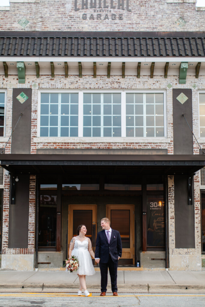 cadillac service garage wedding venue