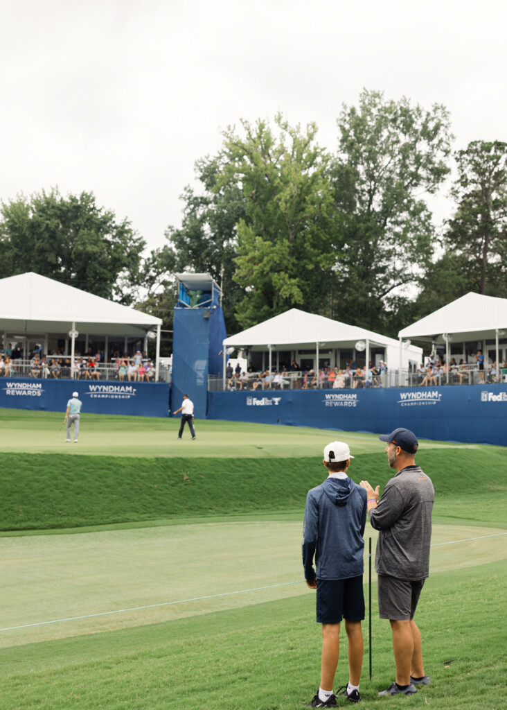 Greensboro photographer Brooke Grogan captures fan moments at Wyndham Championship