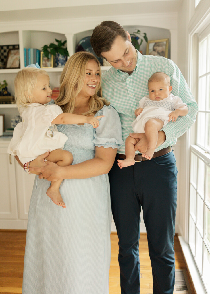 At home newborn photos in Winston Salem